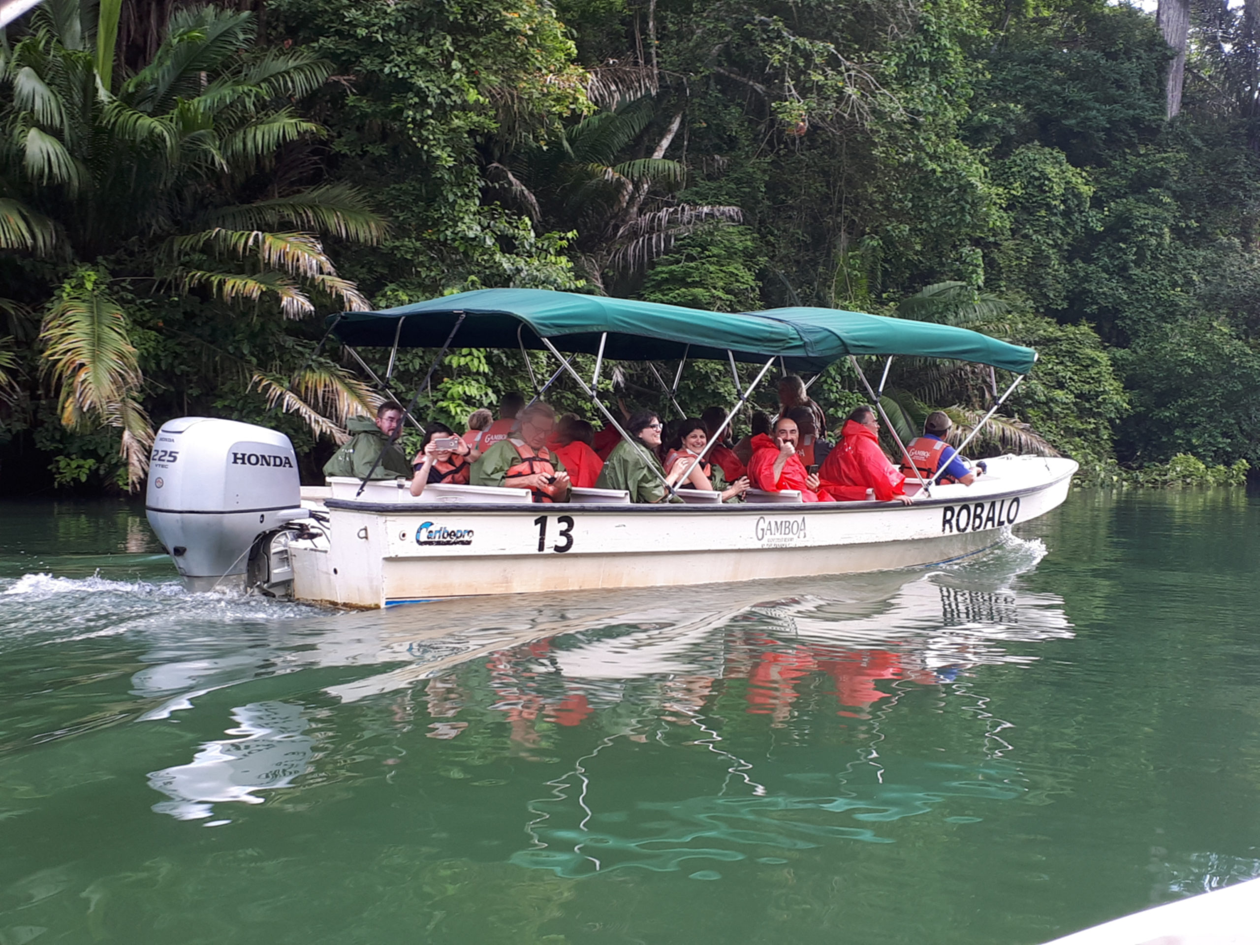 Boat trip on the Canal of Panama, Gamboa Park - 2018