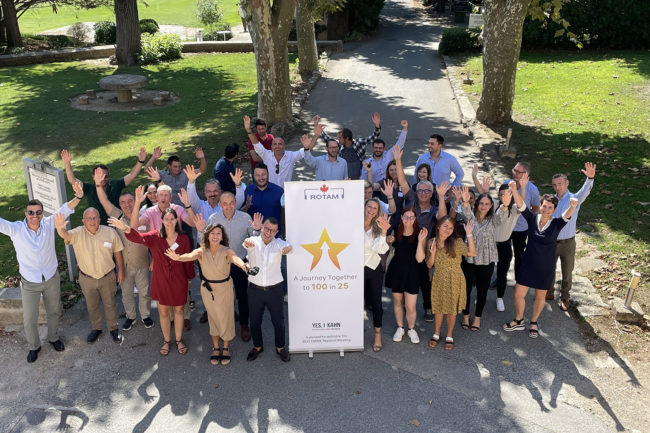 Organisation de la première réunion régionale depuis 2019 chez ROTAM Organisation de la première réunion régionale depuis 2019 chez ROTAM