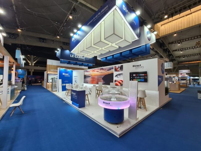 Stands de Freshpack, Direct Océan et Groupe Le Garrec